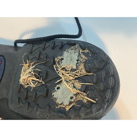 Footjoy 98589 Golf Cleats Shoes Size 6  White Black Saddle - Picture 8 of 11